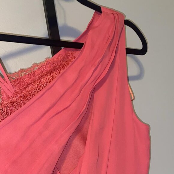 Reiss Coral pink jumpsuit. - Picture 6 of 8